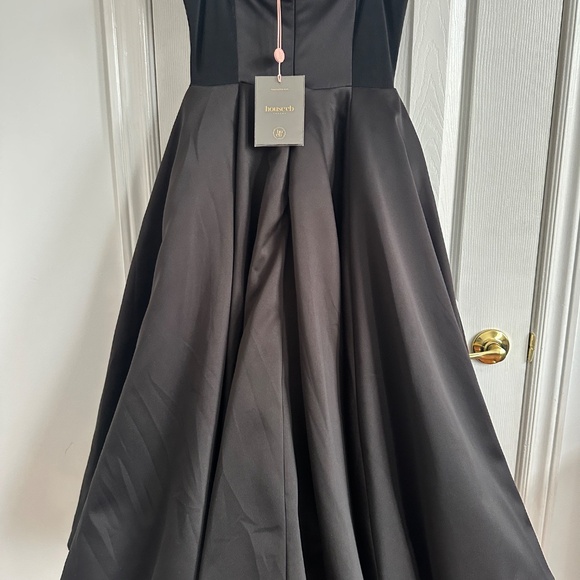 House of CB - Mademoiselle Black Tulle Midi Dress - Picture 5 of 6